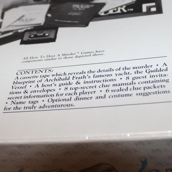 3/$77❤️new How To Host A Murder GRAPES OF FRATH murder mystery party game #69701 - Picture 6 of 8